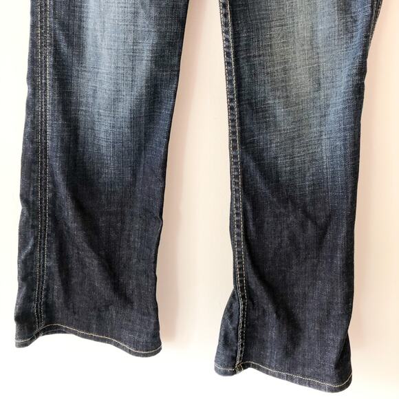 Hudson X Pea In The Pod Jeans Womens 29x28 Blue Maternity Bootcut Dark Wash - Picture 6 of 16